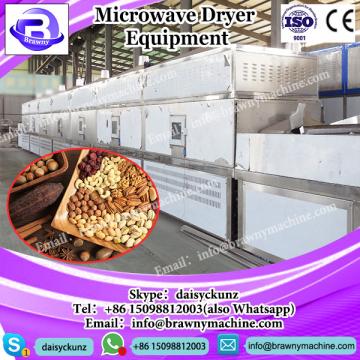 50kw tunnel microwave drying machine for sawdust biomass log squire shape