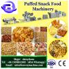 lower capacity price extruder corn puffed snack machine