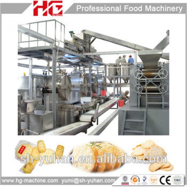 China full automatic gas Rice cracker production line #1 image
