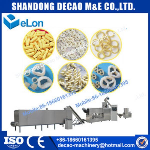 automatic stainless steel high efficient potato snack stick making machine plant #1 image