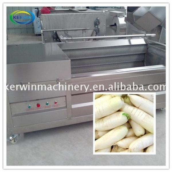 Hot Sale Automatic stainless carrot potato peeling and chipping machine suppliers #1 image