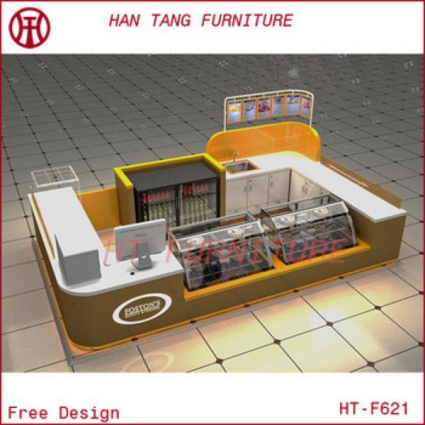 Custom Shopping Mall Indoor Mobile Food Kiosk For Sale 2015 for sales #1 image