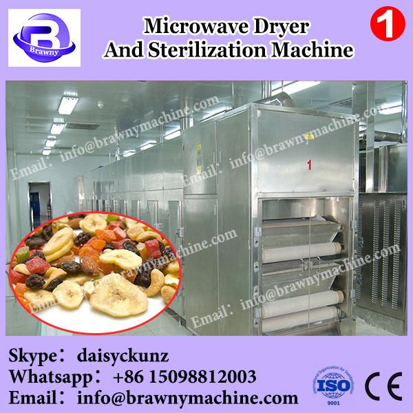 GRT edible fungus/agaric PTFE /pp chain microwave dryer drying machine belt dryer with sterilization #3 image