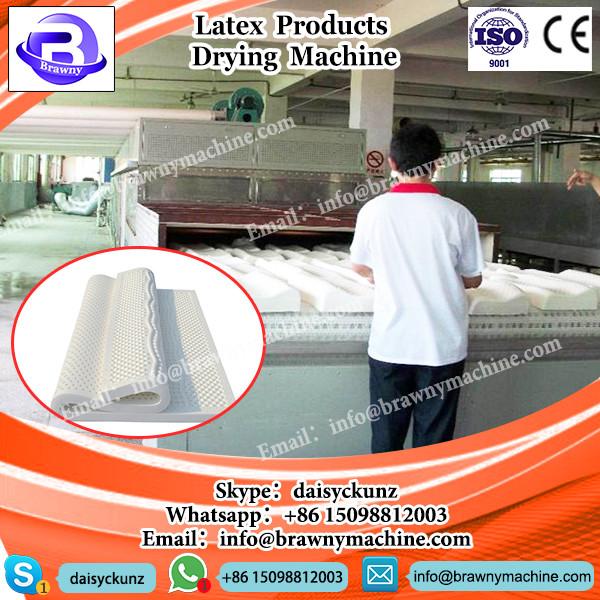 Industrial continuous conveyor belt type microwave latex mattress pillows drying equipment #3 image