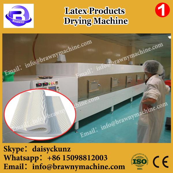 Industrial continuous conveyor belt type microwave latex mattress pillows drying equipment #1 image