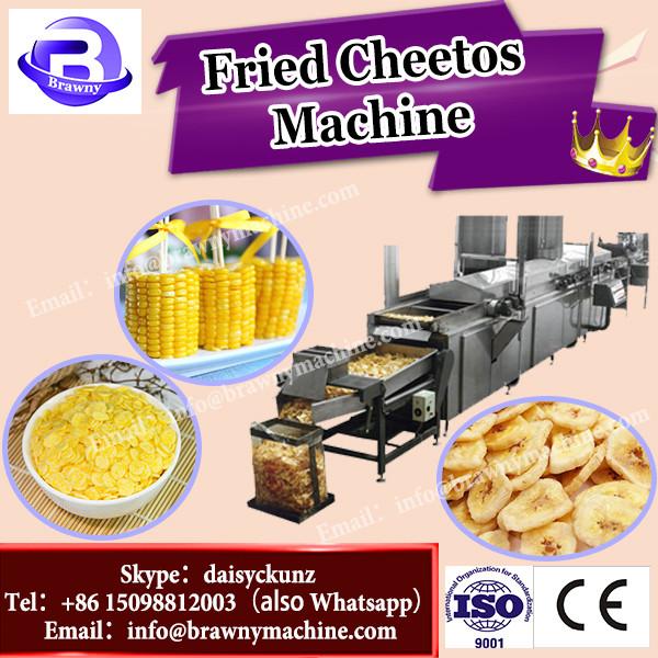 Fried nik nak /corn curl kurkure/ cheetos snack food making machine #1 image