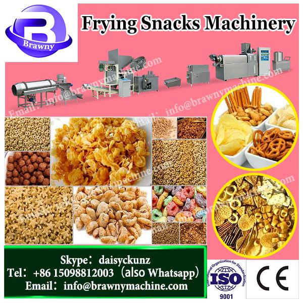 Electric potato chips frying machine / Potato chips fryer / Fried snack production line #1 image