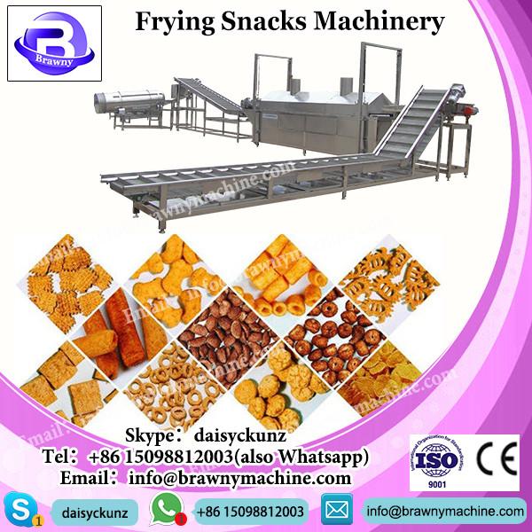 Electric potato chips frying machine / Potato chips fryer / Fried snack production line #3 image