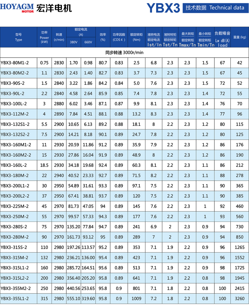 YBX3 Series High-Efficiency Flameproof Three-Phase Asynchronous Motor-1 YBX3 Series High-Efficiency Flameproof Three-Phase Asynchronous Motor-1